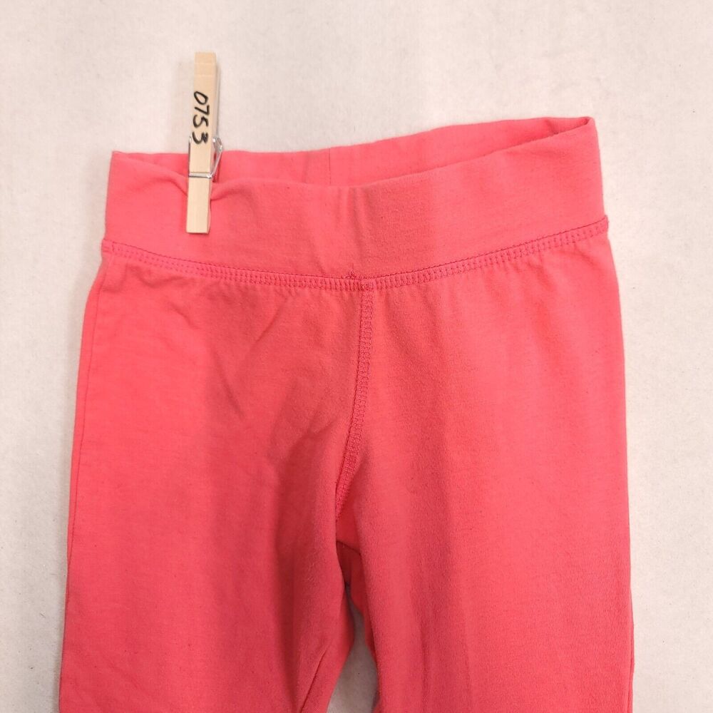 Puma Athletic Pull On Running Pants Youth Girls Size 4 Pink Black